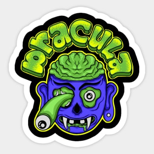 Dracula Sticker